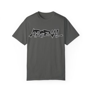 Arsenal Bomber Back Tee - Sticker-style front and Back