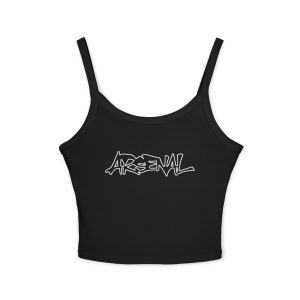 Arsenal Bomber Back Micro Tank - Sticker-style front and Back